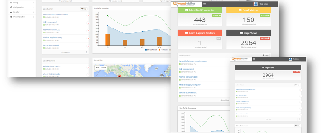 VisualVisitor Dashboard