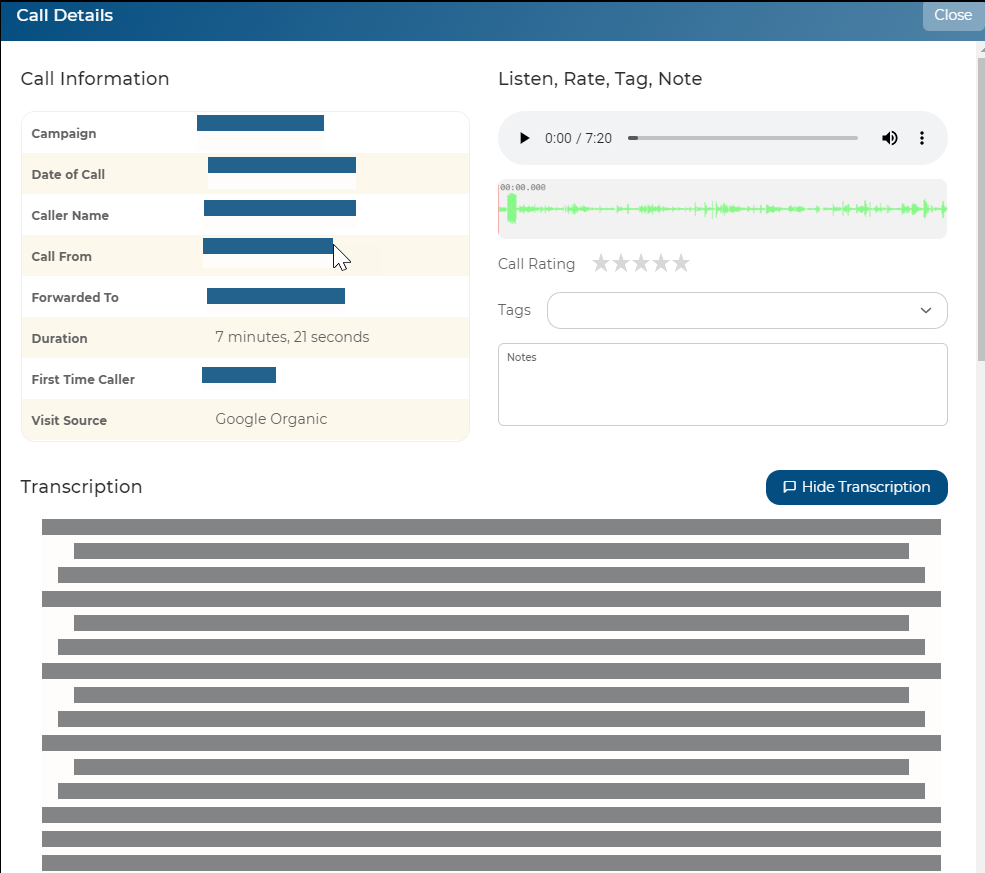 Call Tracking software identifies which ads are earning you sales.