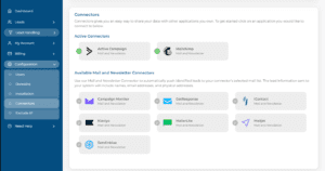 convert your website traffic with main and newsletter connectors