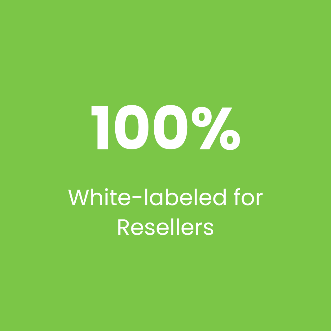 White labeled for Reseller